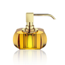 Seifenspender "Kristall" SSP – Bernstein / Gold