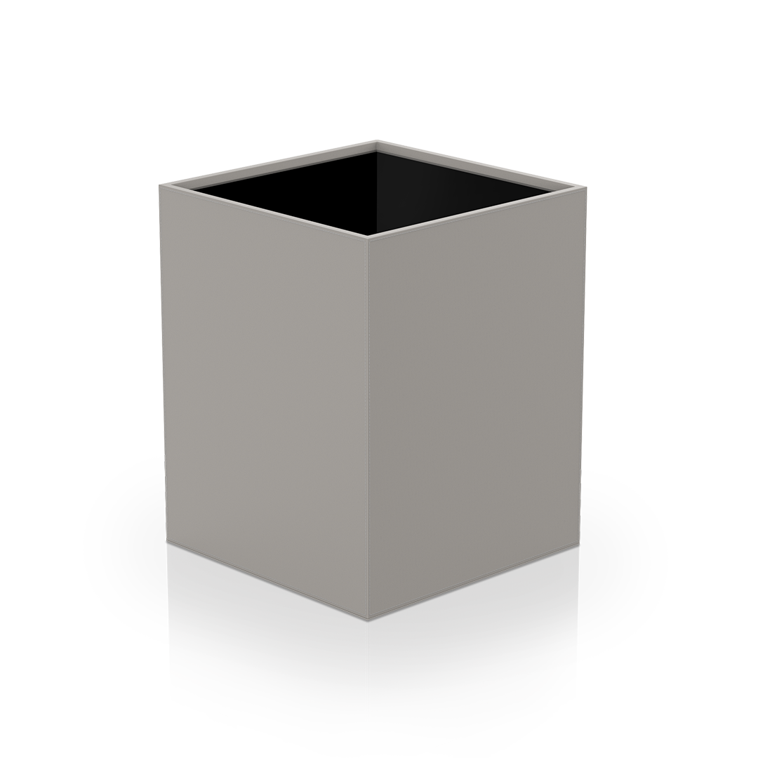 Decor Walther Badeimer "Brownie" PK – Lederimitat Taupe