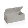 Decor Walther Utensilienbehälter "Brownie" BMD2 – Lederimitat Taupe