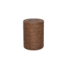 Hocker "Basket" STOOL – Rattan Dunkel