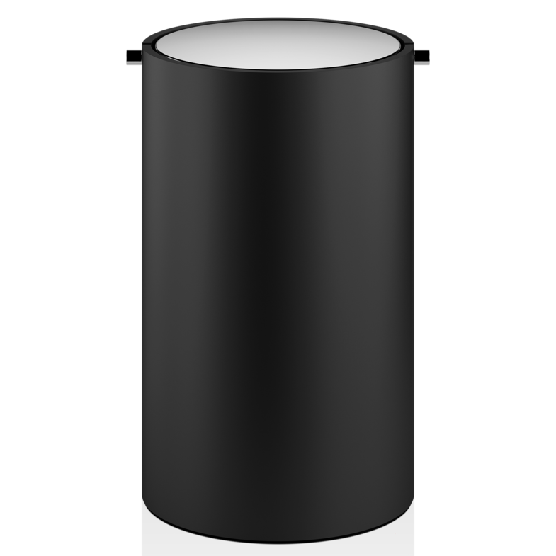 Secchio da bagno con coperchio basculante "Stone" – Decor Walther