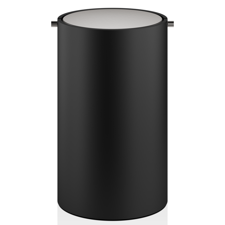 Secchio da bagno con coperchio basculante "Stone" – Decor Walther