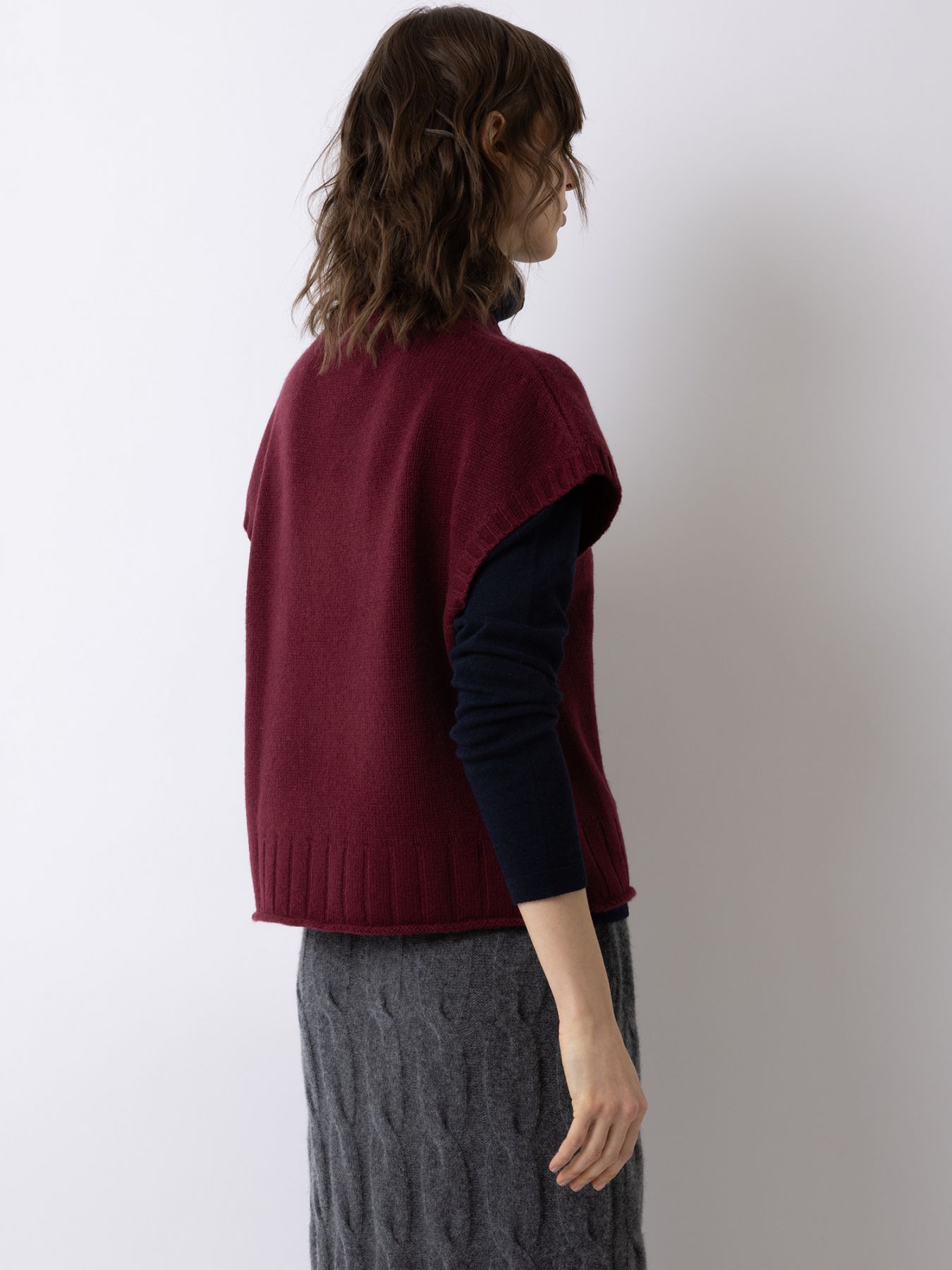 Pullunder im Glattstrick