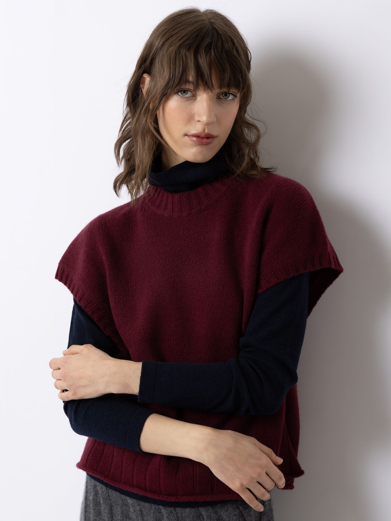 Pullunder im Glattstrick