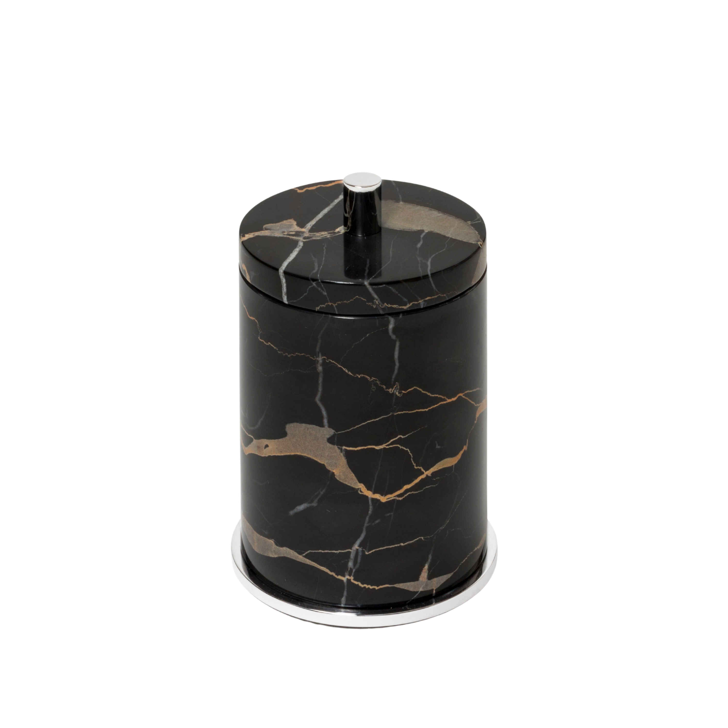 Dose mit Deckel "Black Portoro" HB721