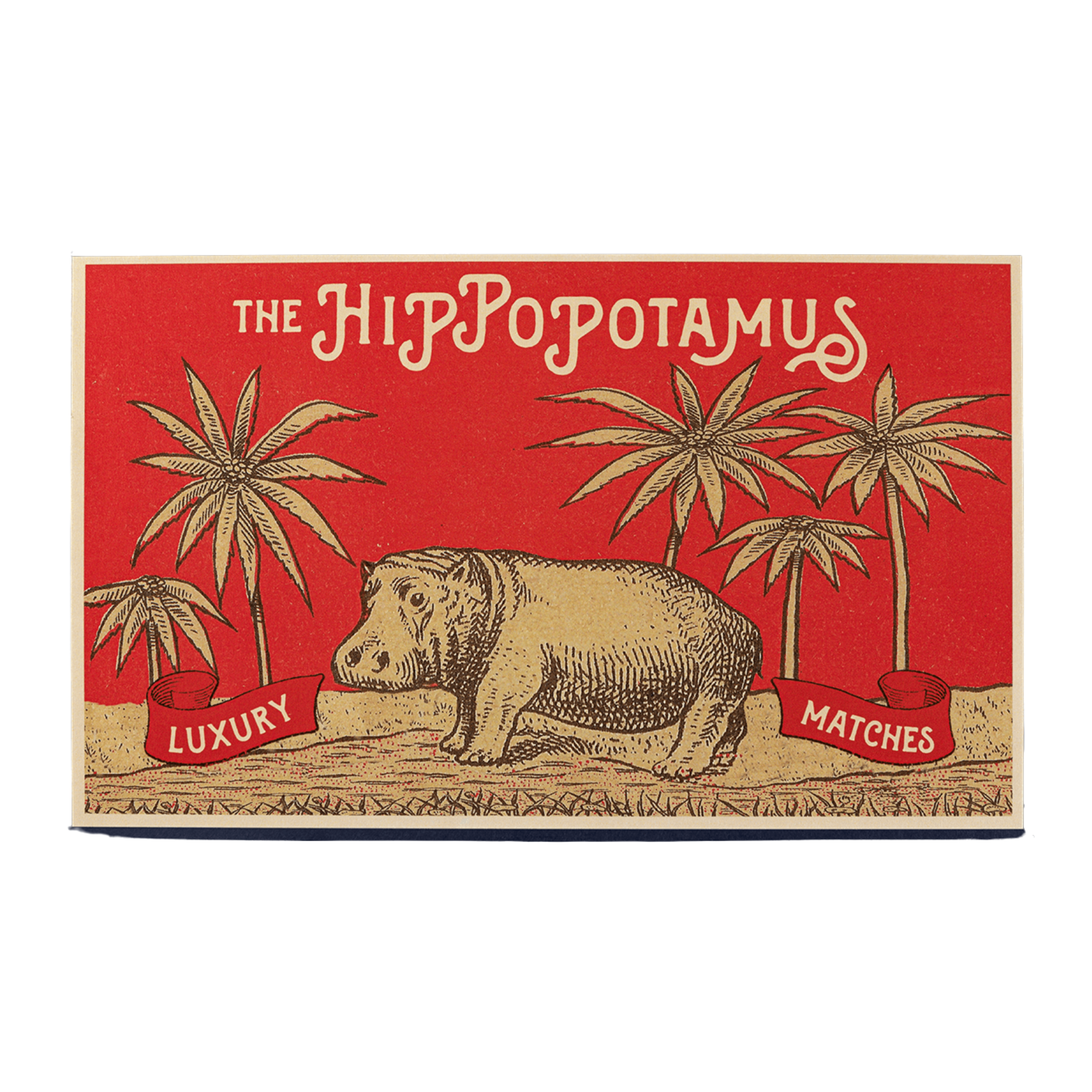 Hippopotamus Giant Matches