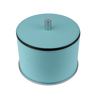 Dose mit Deckel S "Positano" HB722 von Giobagnara – G10 Light blue / Chrom