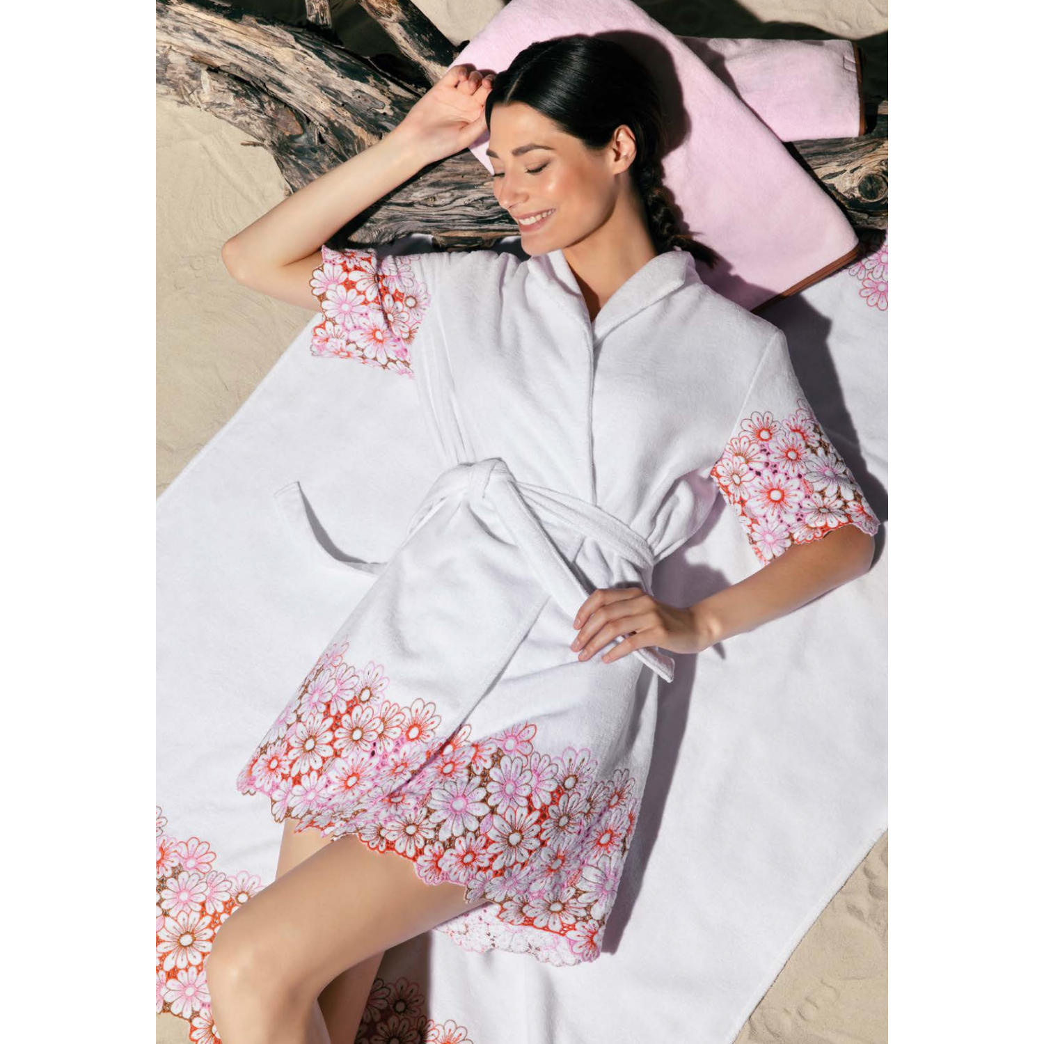 Bademantel Women "Sangallo" S3663