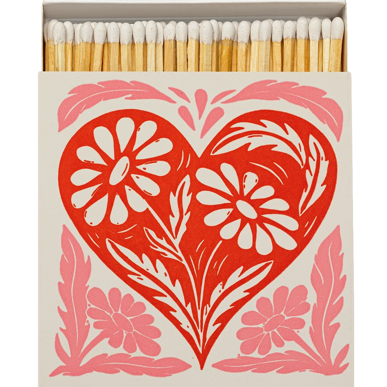 Botanical Heart Matchboxes