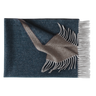Plaid "Alassio" 135x195cm von Eagle – Petrol/Beige