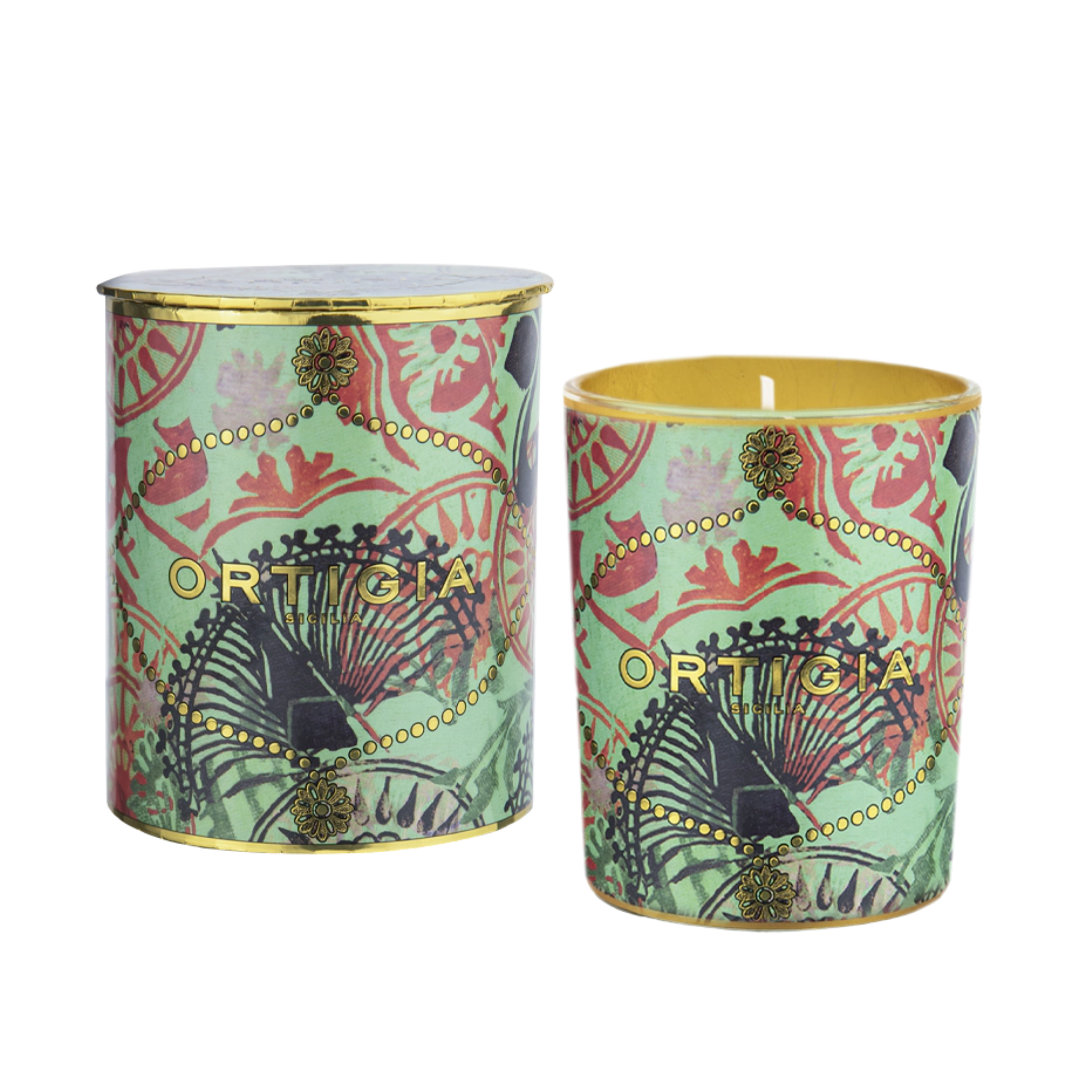 Duftkerze verziert "Fico d'India"