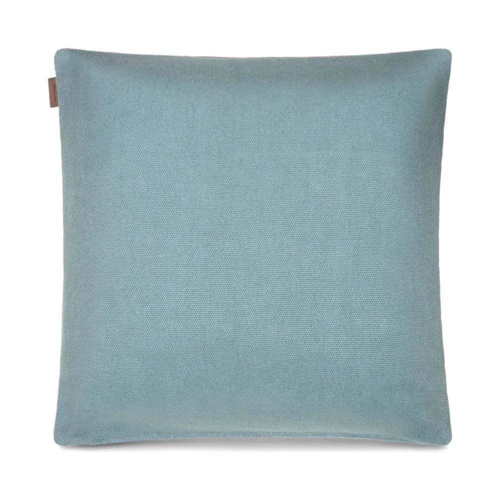 Kissen mit Logo-Stickerei "Babyblau"