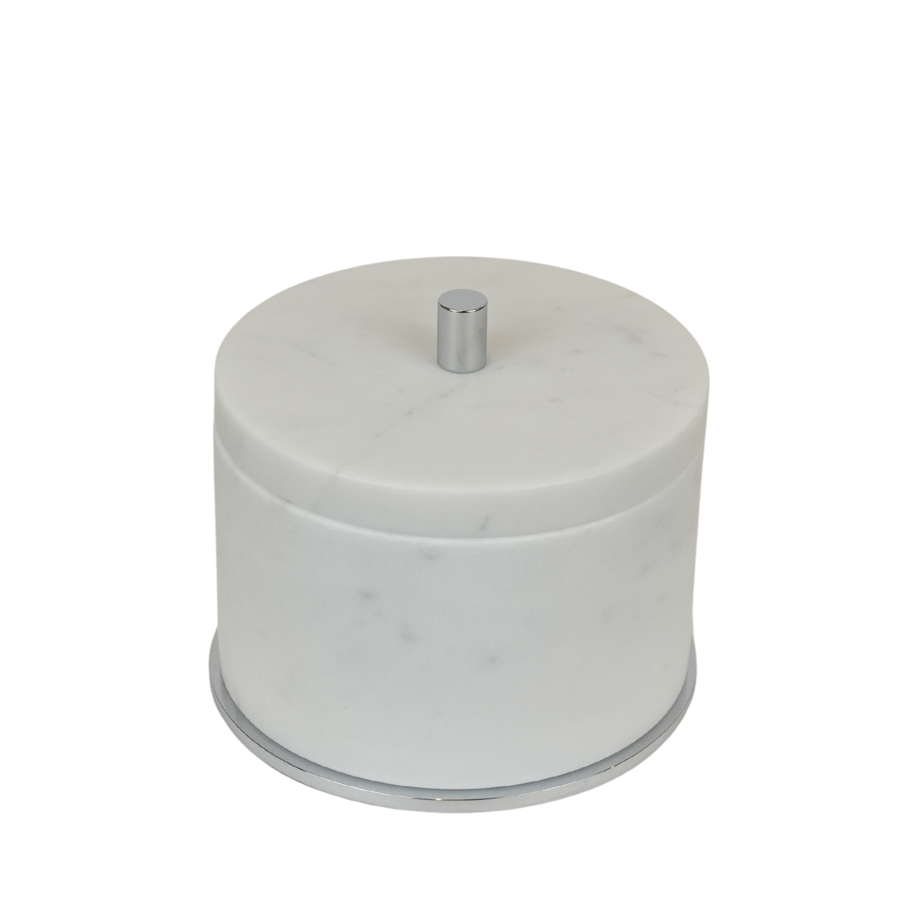 Dose mit Deckel Groß "Arabescato white" HB722