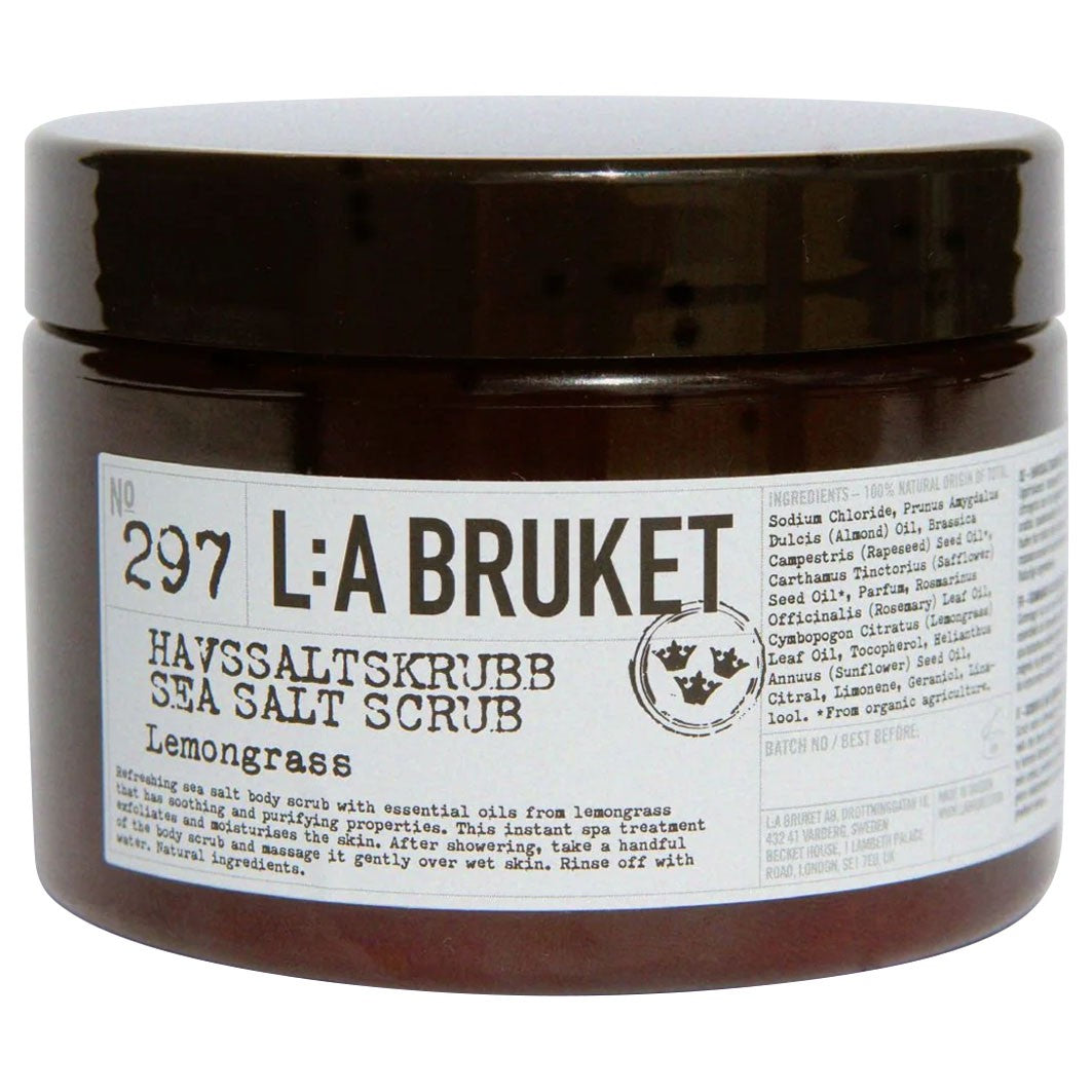Sea Salt Scrub "No. 297 Lemongrass"