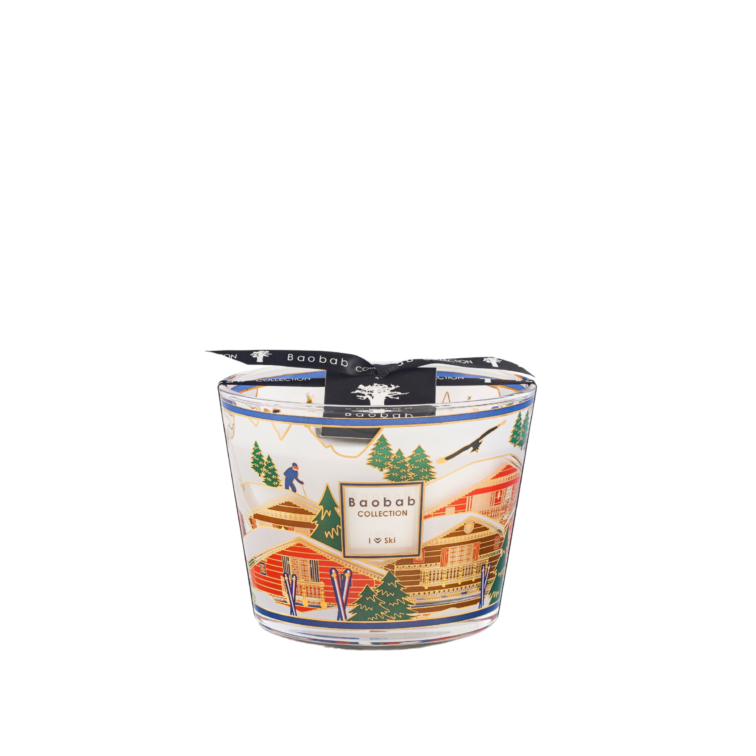 Duftkerze "I love Ski"