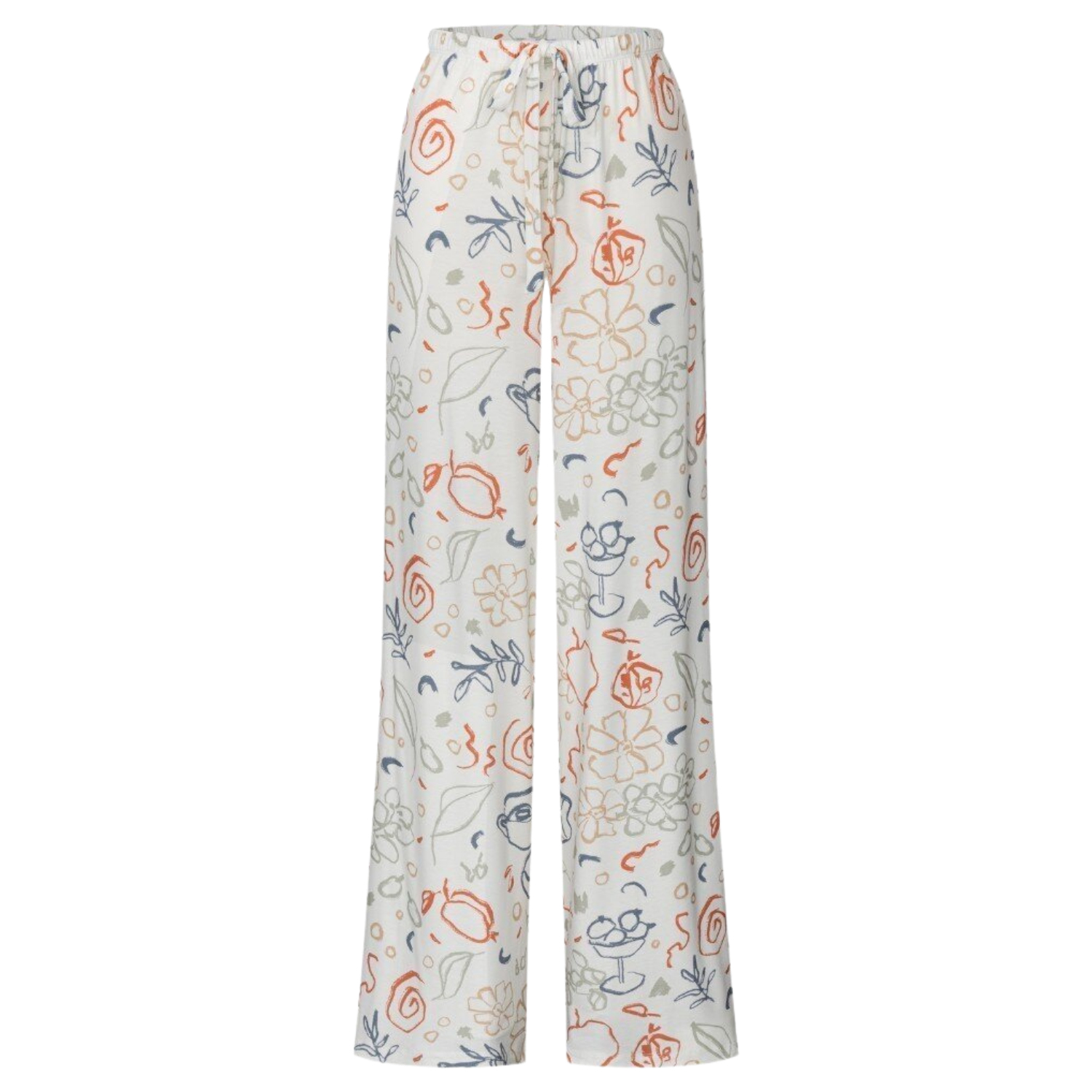 Pantaloni lunghi stampati "Bella"