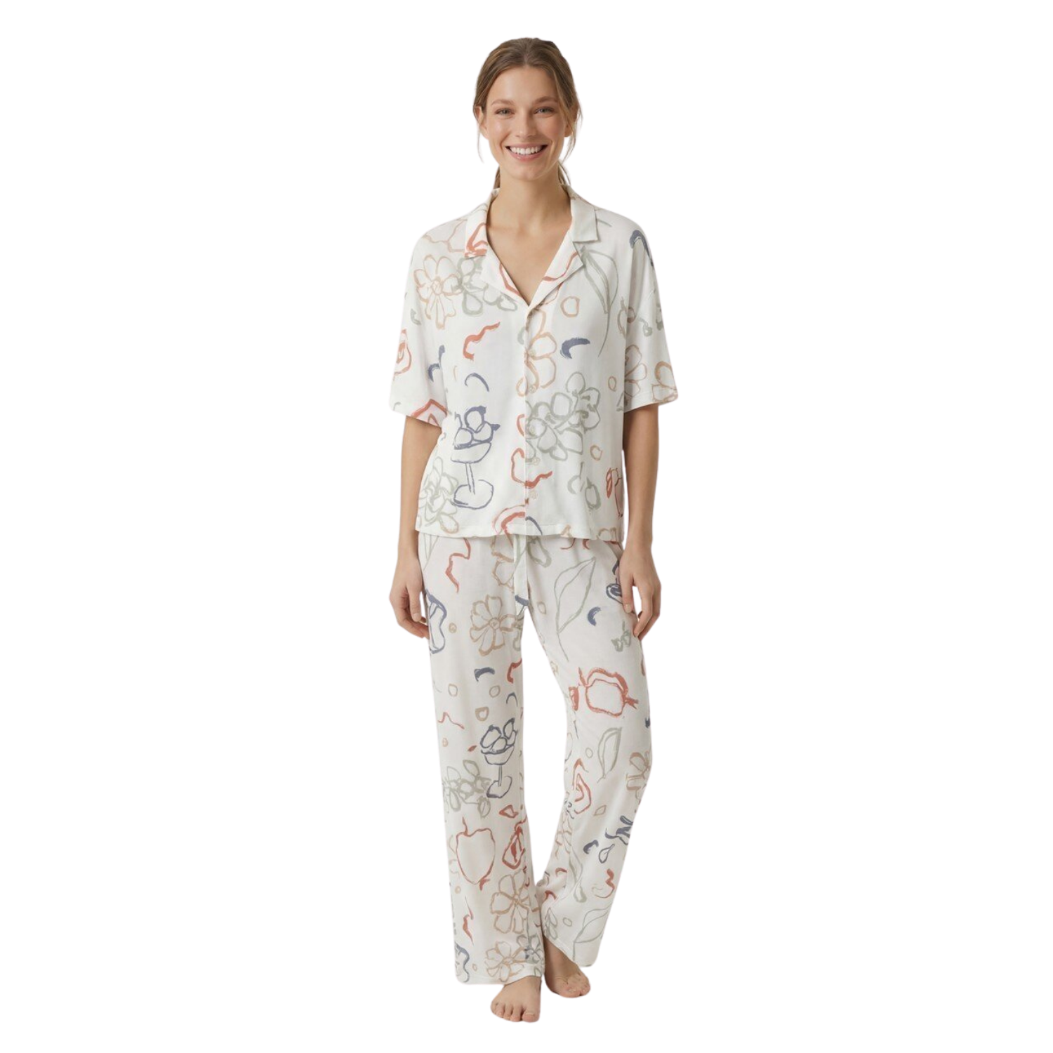 Lange Hosen Print "Bella"