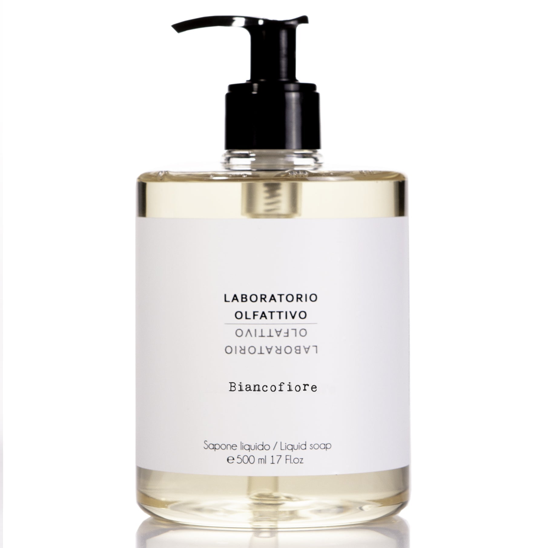 Sapone liquido “Biancofiore” – Laboratorio Olfattivo