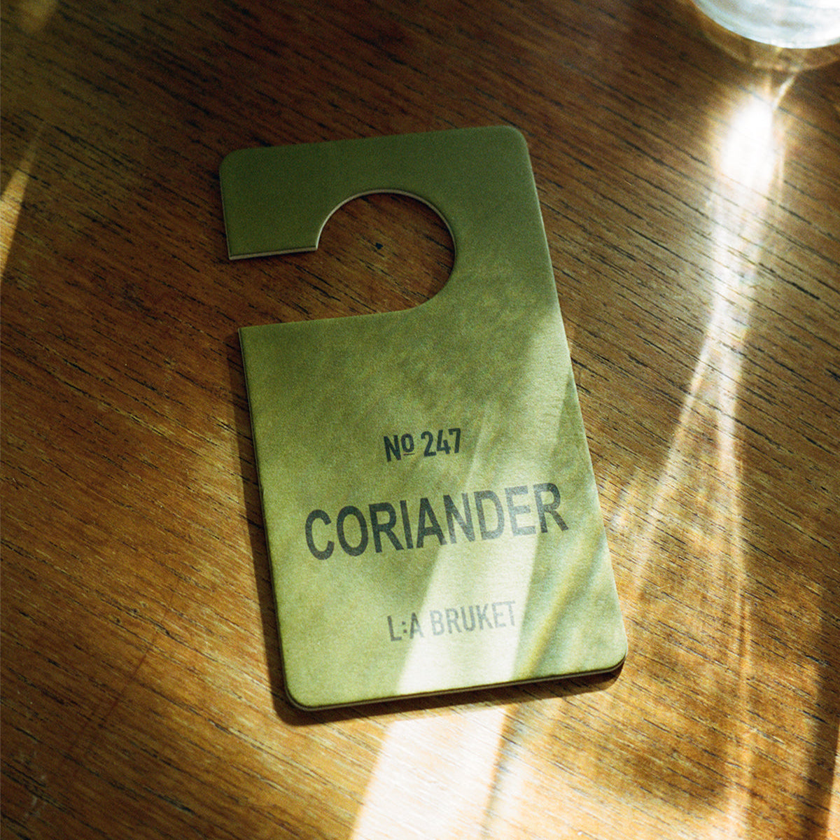 Fragrance Tag "No. 247 Coriander"