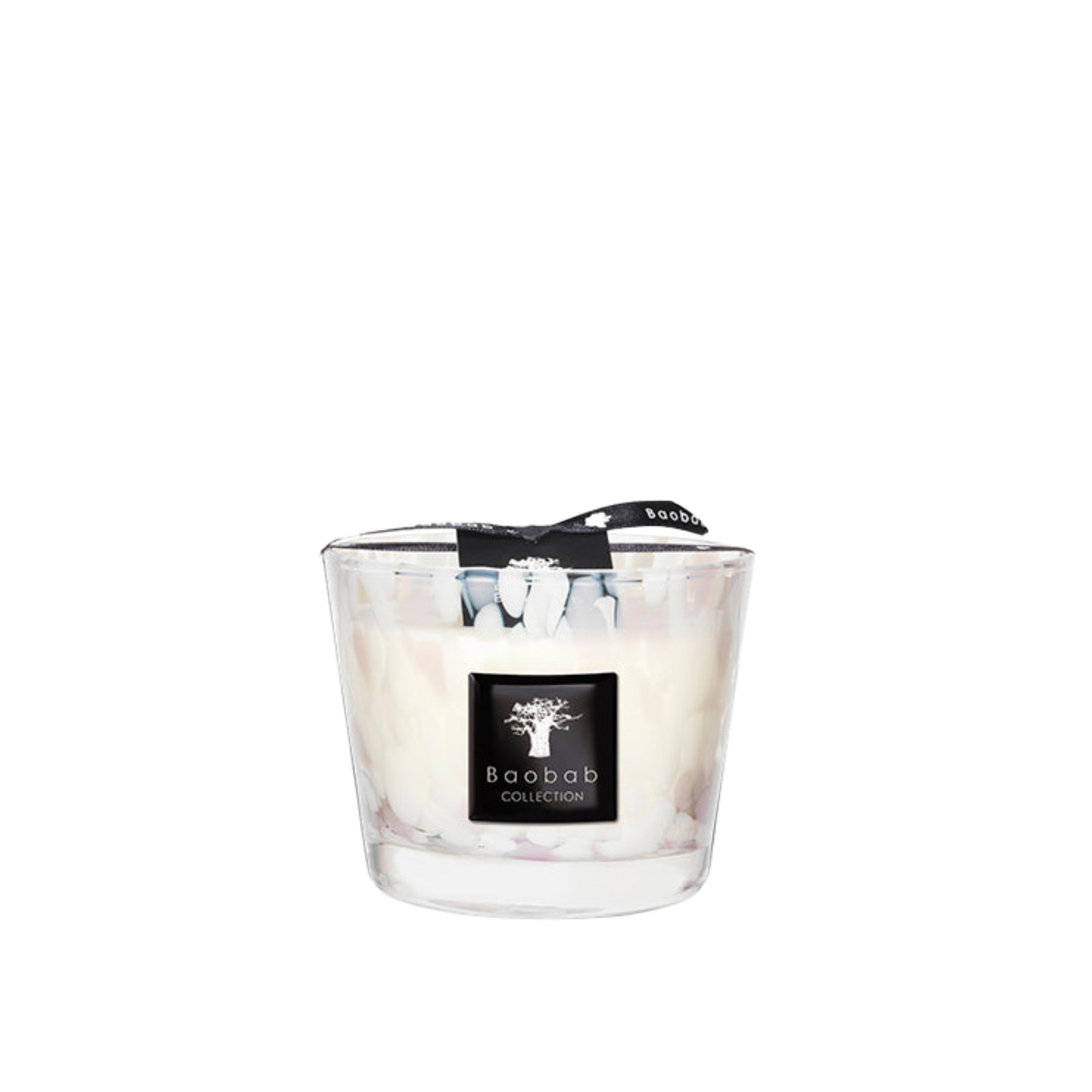 Scented candle “White Pearls” – Baobab