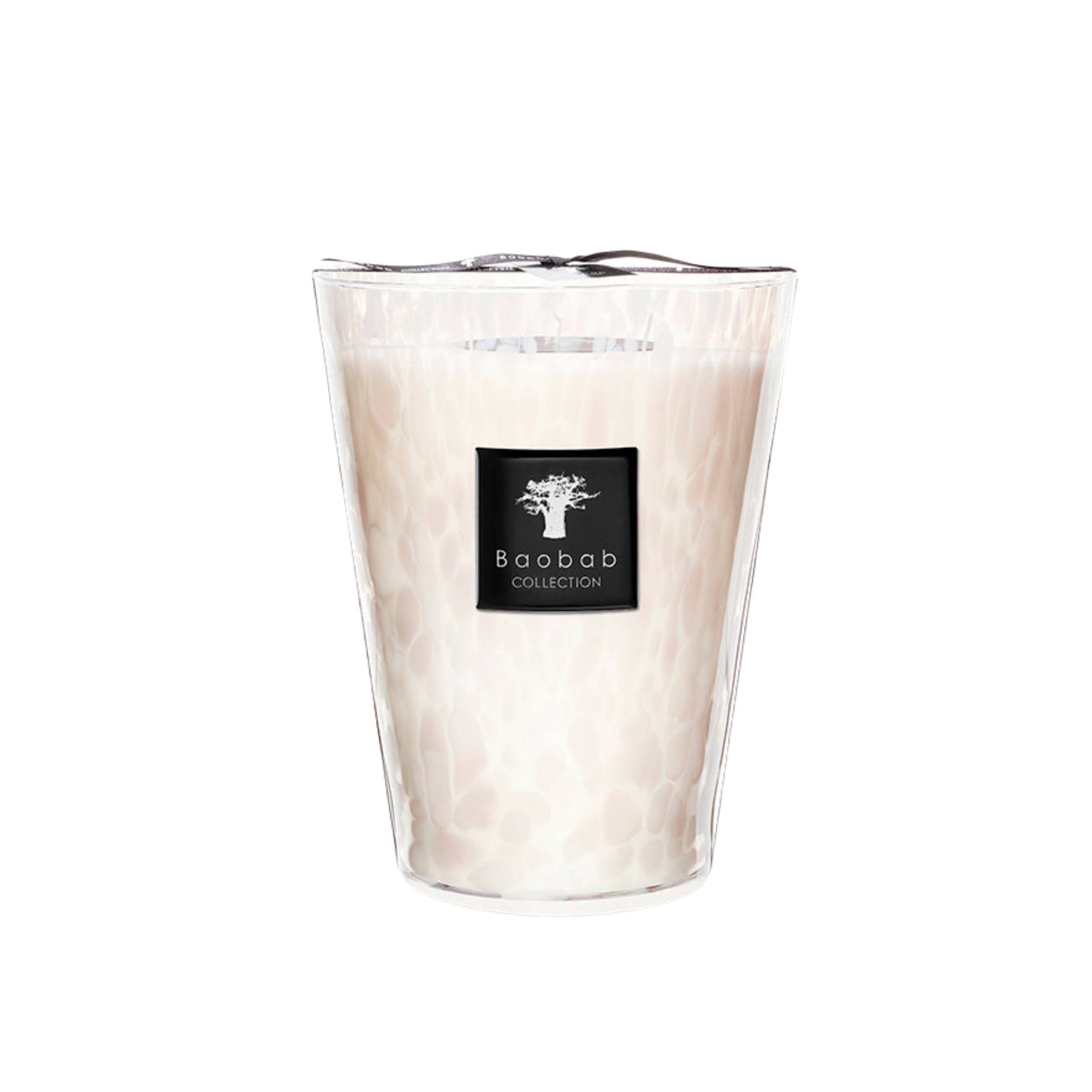 Scented candle “White Pearls” – Baobab