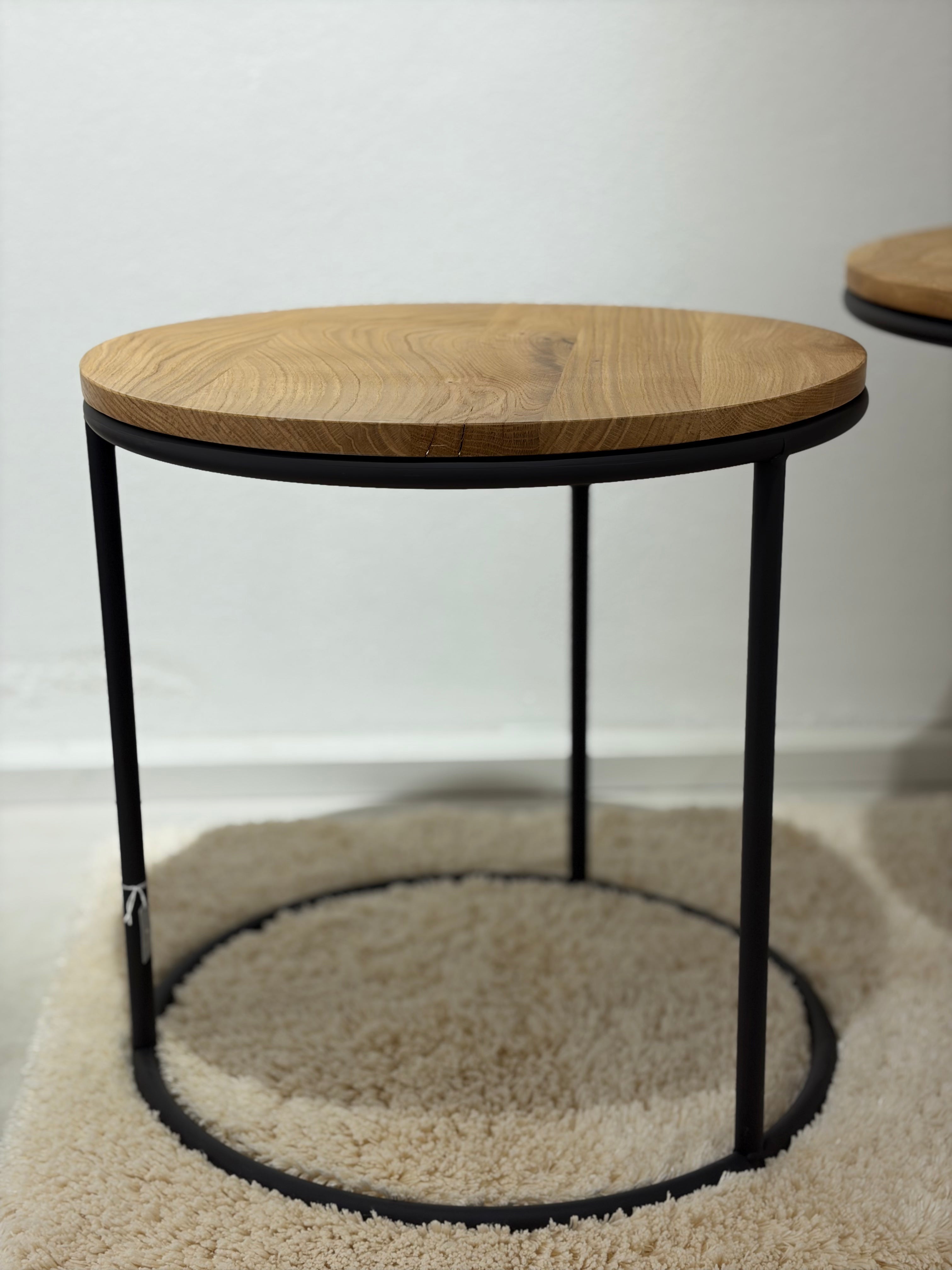 Side Table "Metal Base"