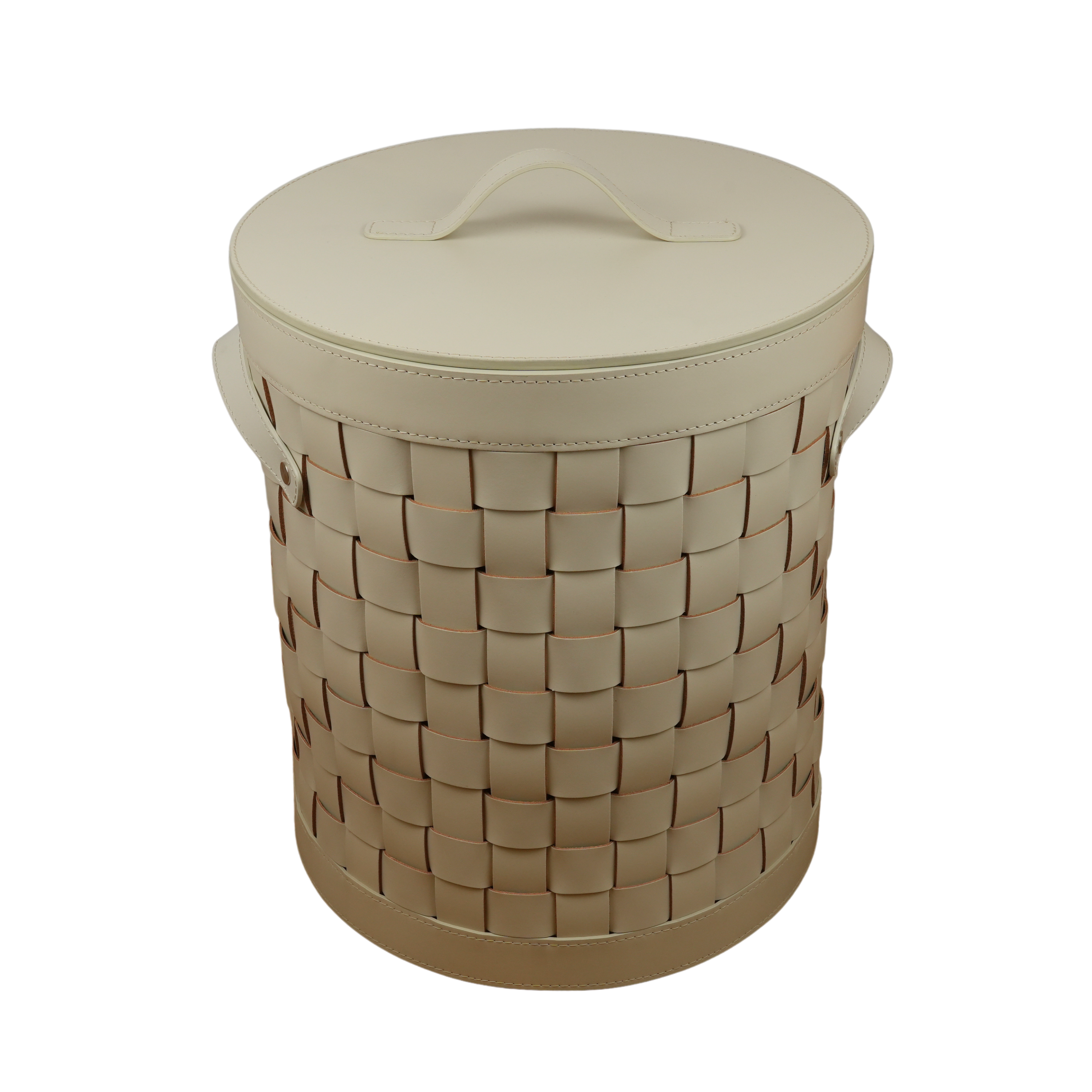 Container "Outdoor" Large BK-Round-LG-LID Ivory