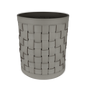 Papierbehälter "Outdoor" BK-Round-S von Riviere – Grey