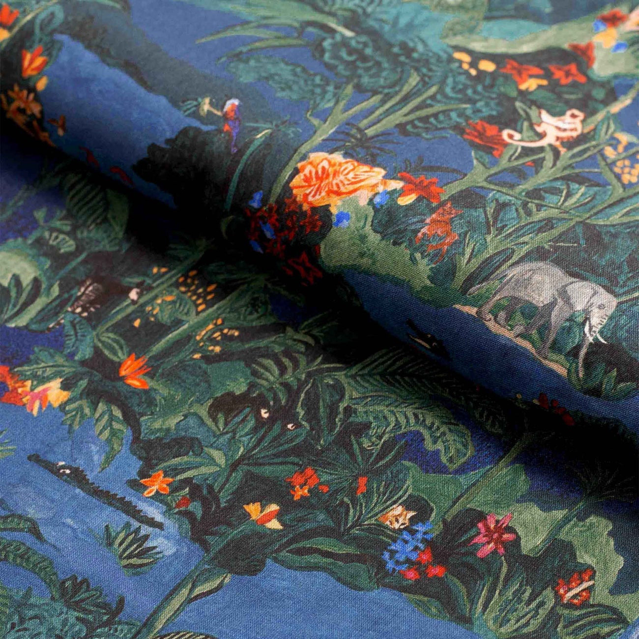 Men's classic Fit "Boxer-Shorts" Midnight Jungle Print