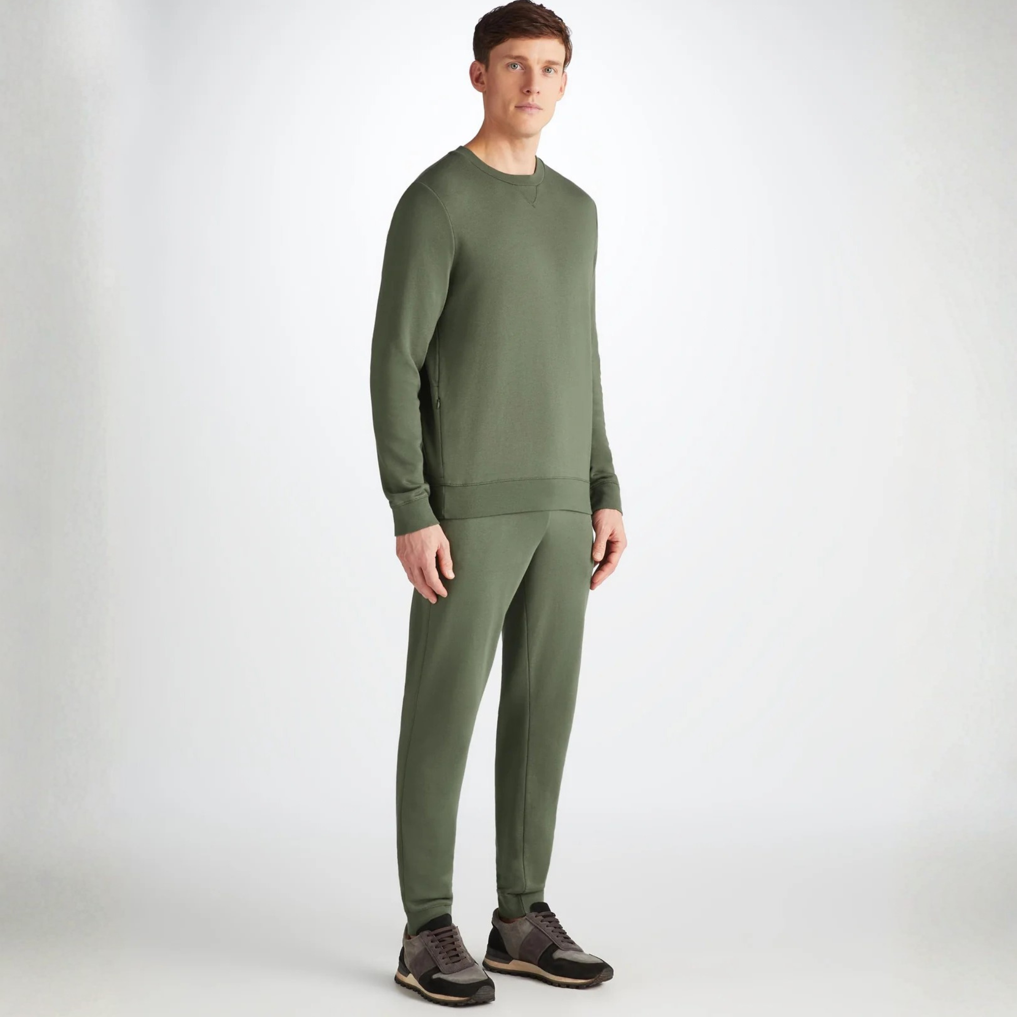 Men's Tracksuit "Micro Modal Stretch" Green