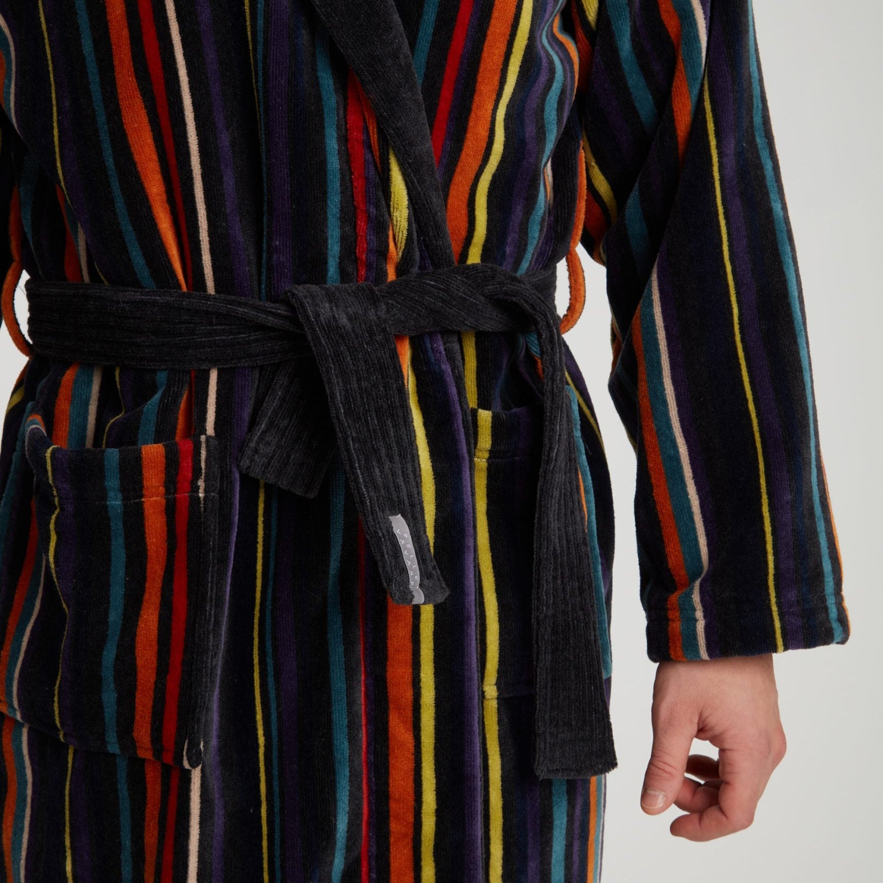 Bademantel Herren "Sarek" Multi stripe