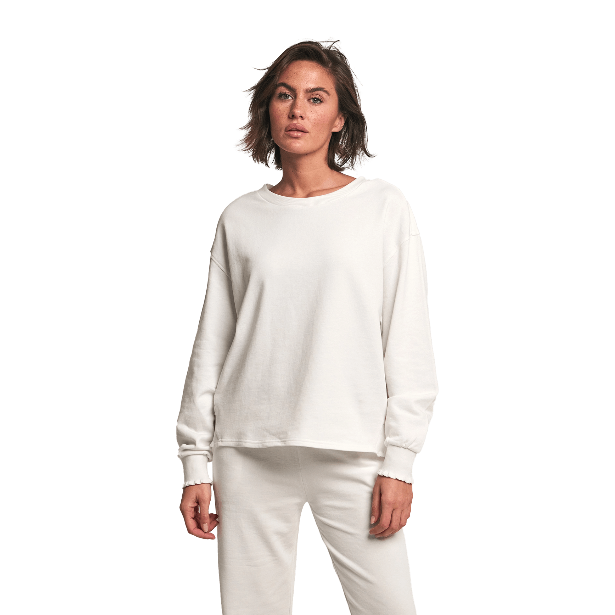 Sweatshirt “Rose” Multi white