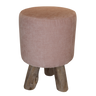 Hocker "Stoff" Klein von WMG – Rose