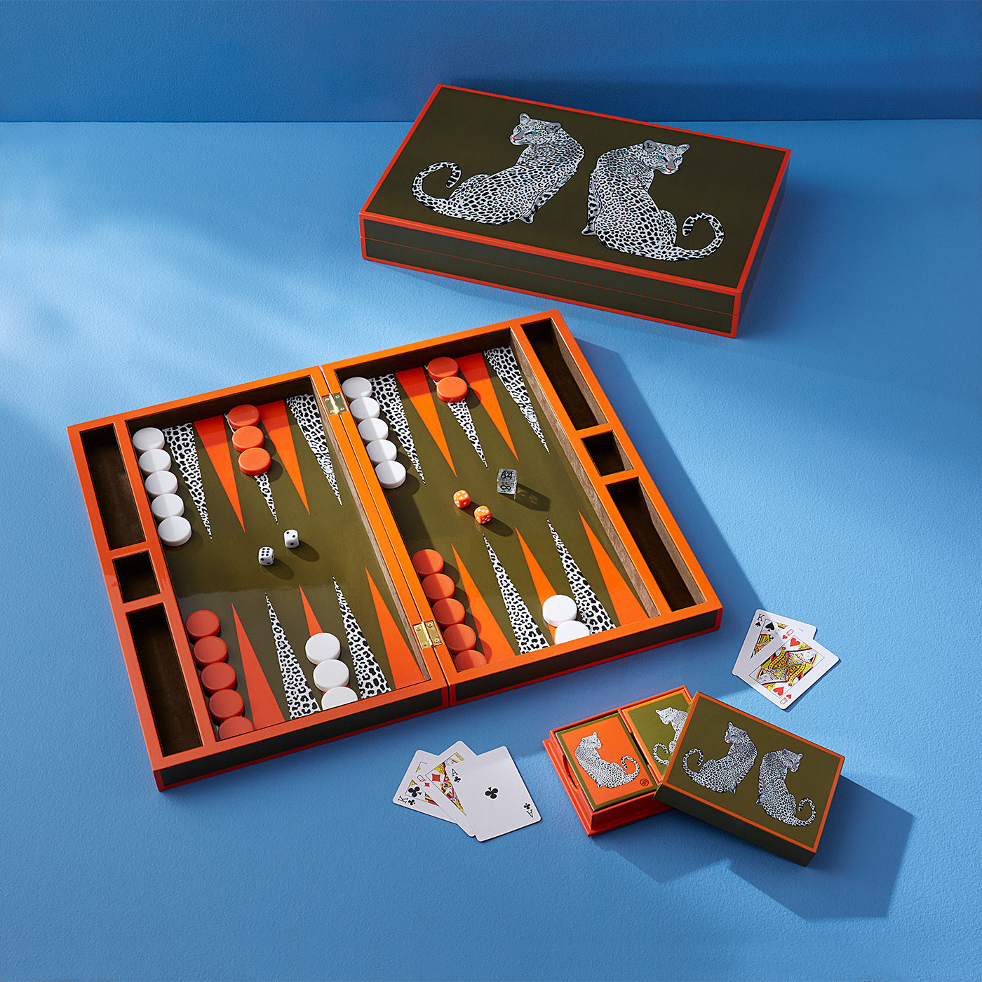 Backgammon Set "Leopard" 33169
