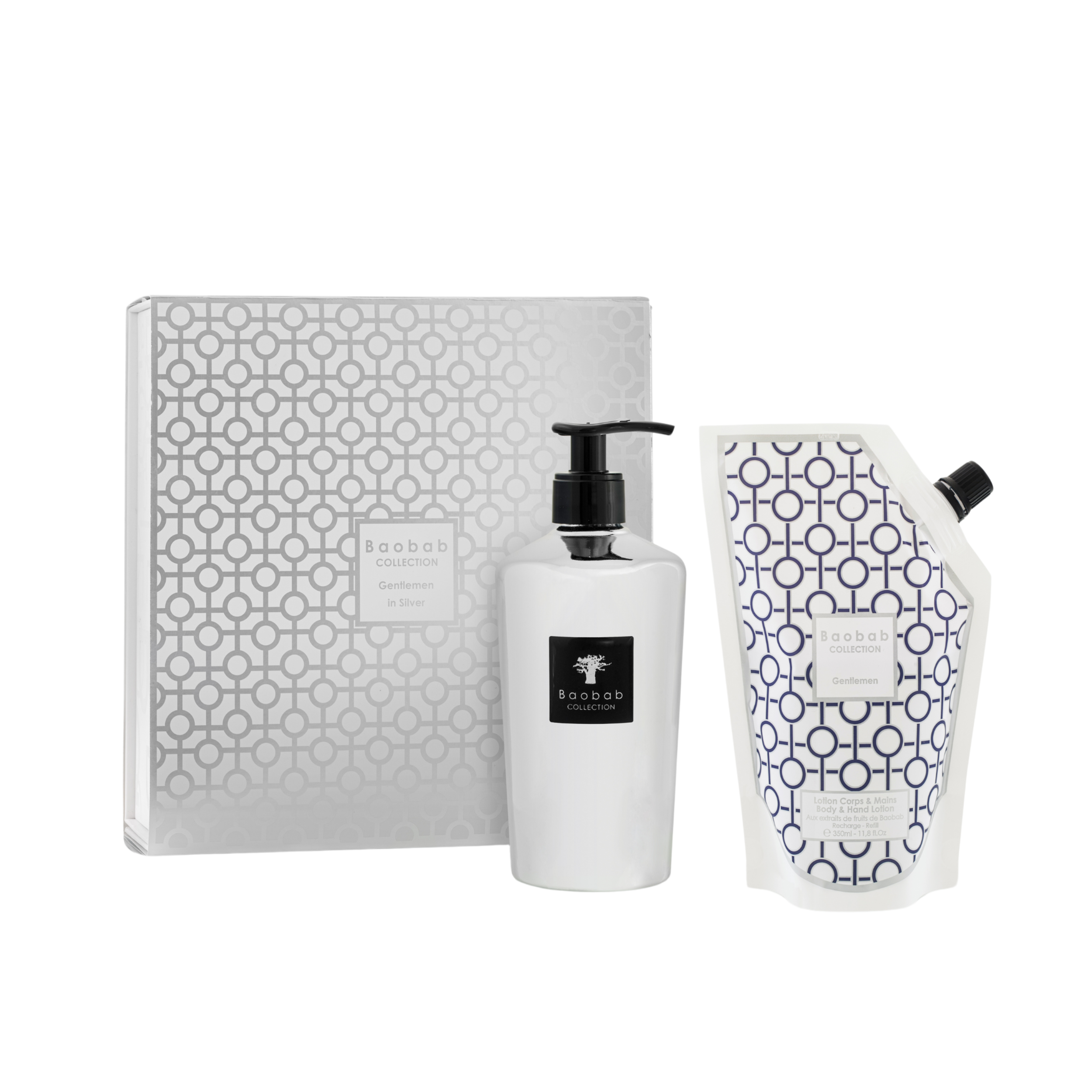 Flüssigseife Geschenkset "Silber"