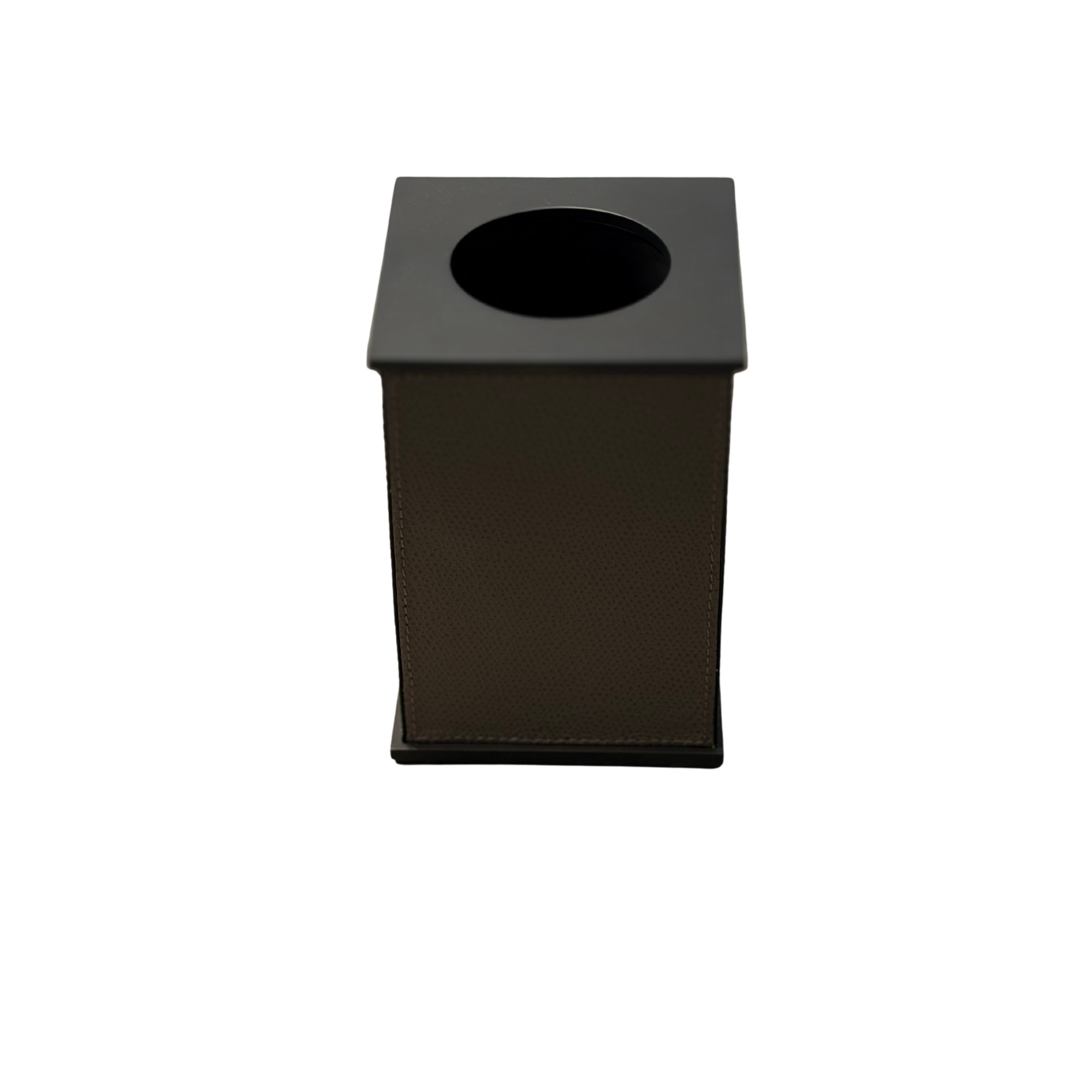 Zahnputzbecher eckig "Metall" HA1988