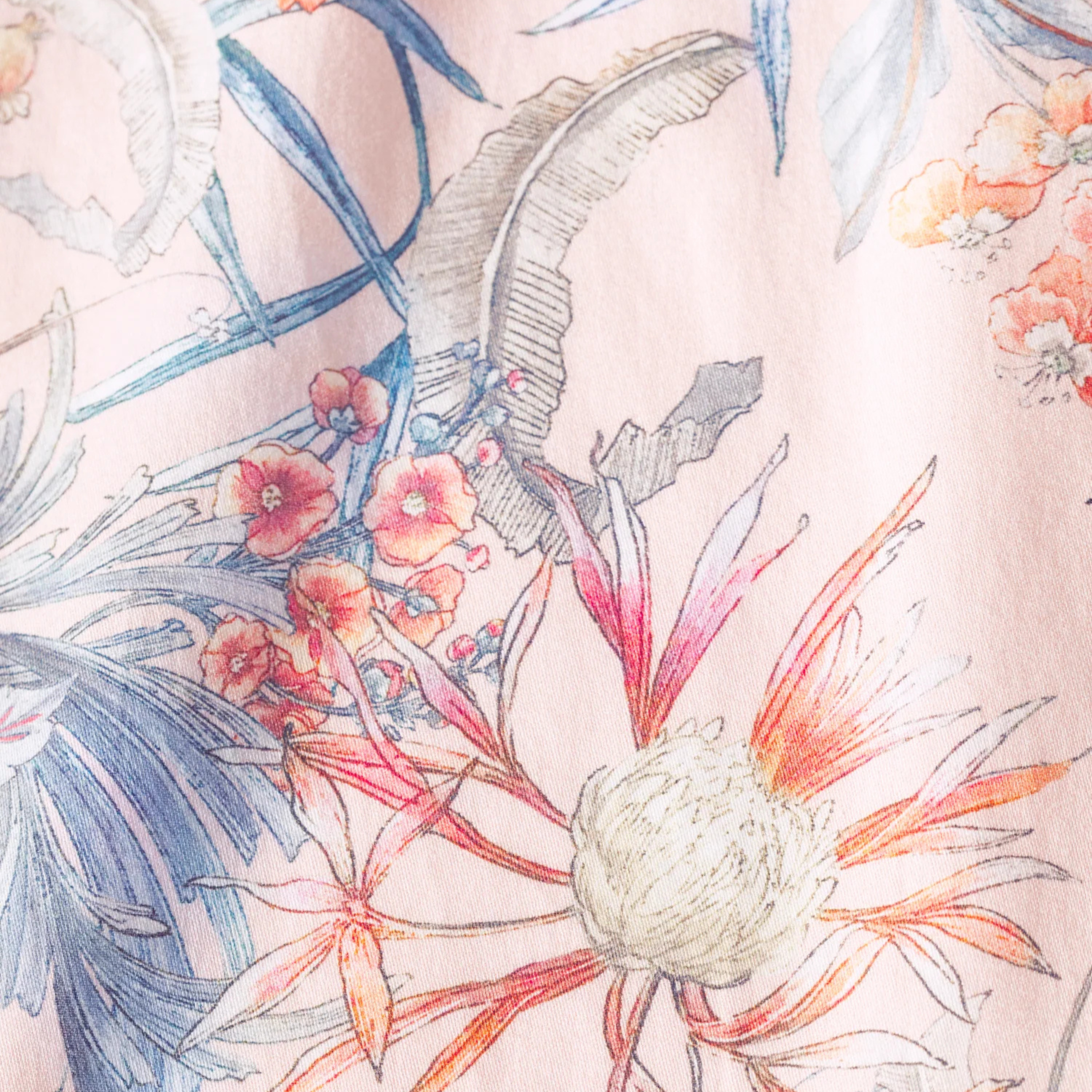 Pyjama lang "Cotton Sateen Print" Remember Renaissance