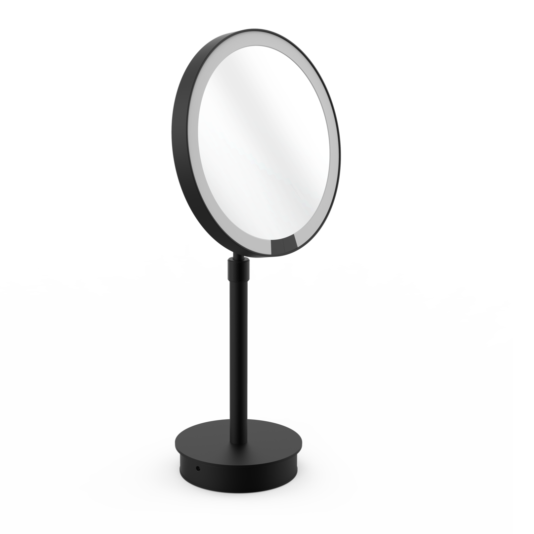 Decor Walther Standkosmetikspiegel "Just Look SR" – Schwarz matt / 5x #Oberfläche_Schwarz matt