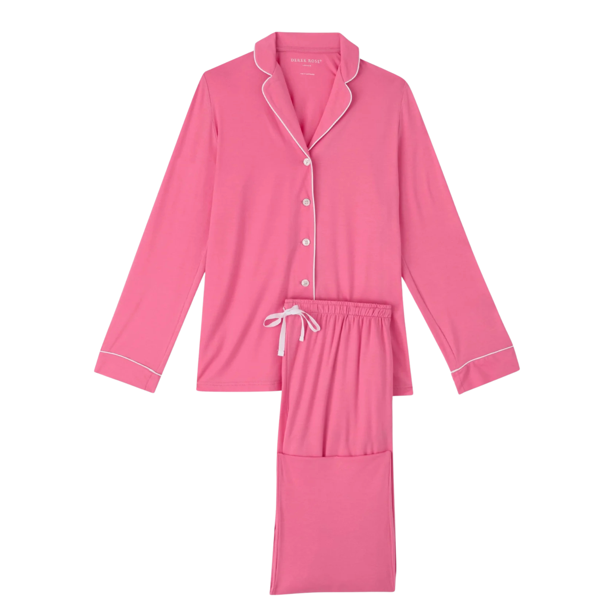 Women's Pyjama "Lara Micro Modal Stretch" Flamingo Pink
