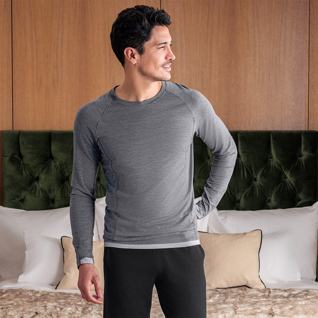 Long-Sleeve Shirt Men "Stay Warm"