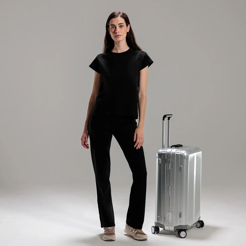 T-Shirt Women "Travel" von Dagsmejan – Black