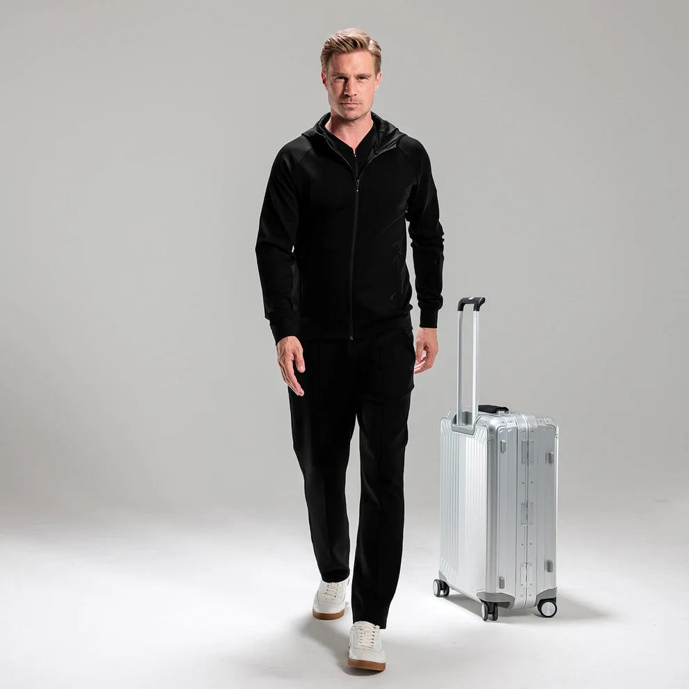 Zip Jacke "Travel" von Dagsmejan – Black