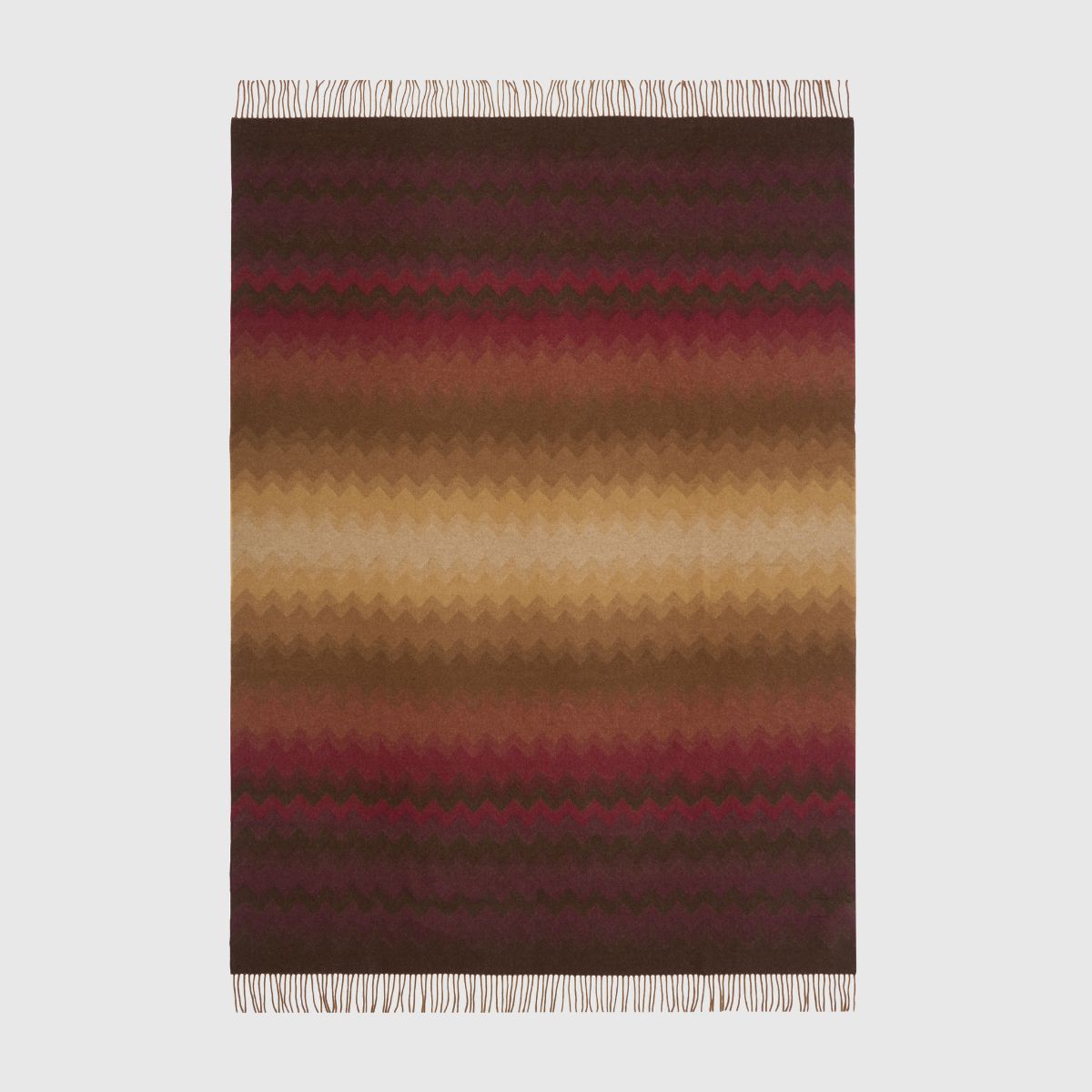 Missoni Throw „Anemone“ 130 × 190 cm in Bronze Multicolor 164