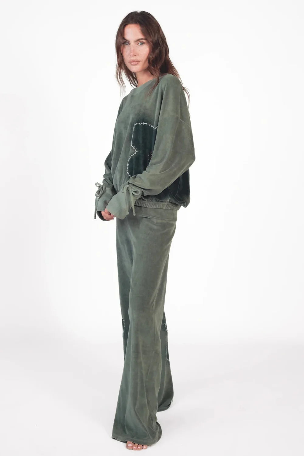 Velvet Sweatshirt "Toli"