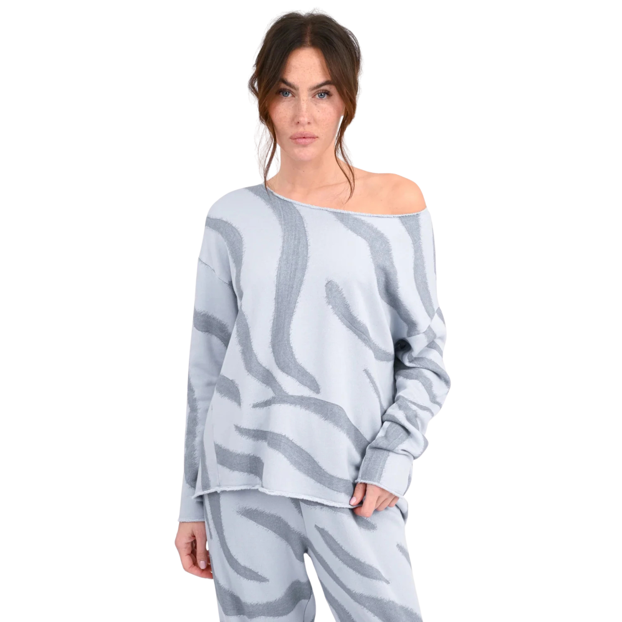 Bedrucktes Sweatshirt "Gara"