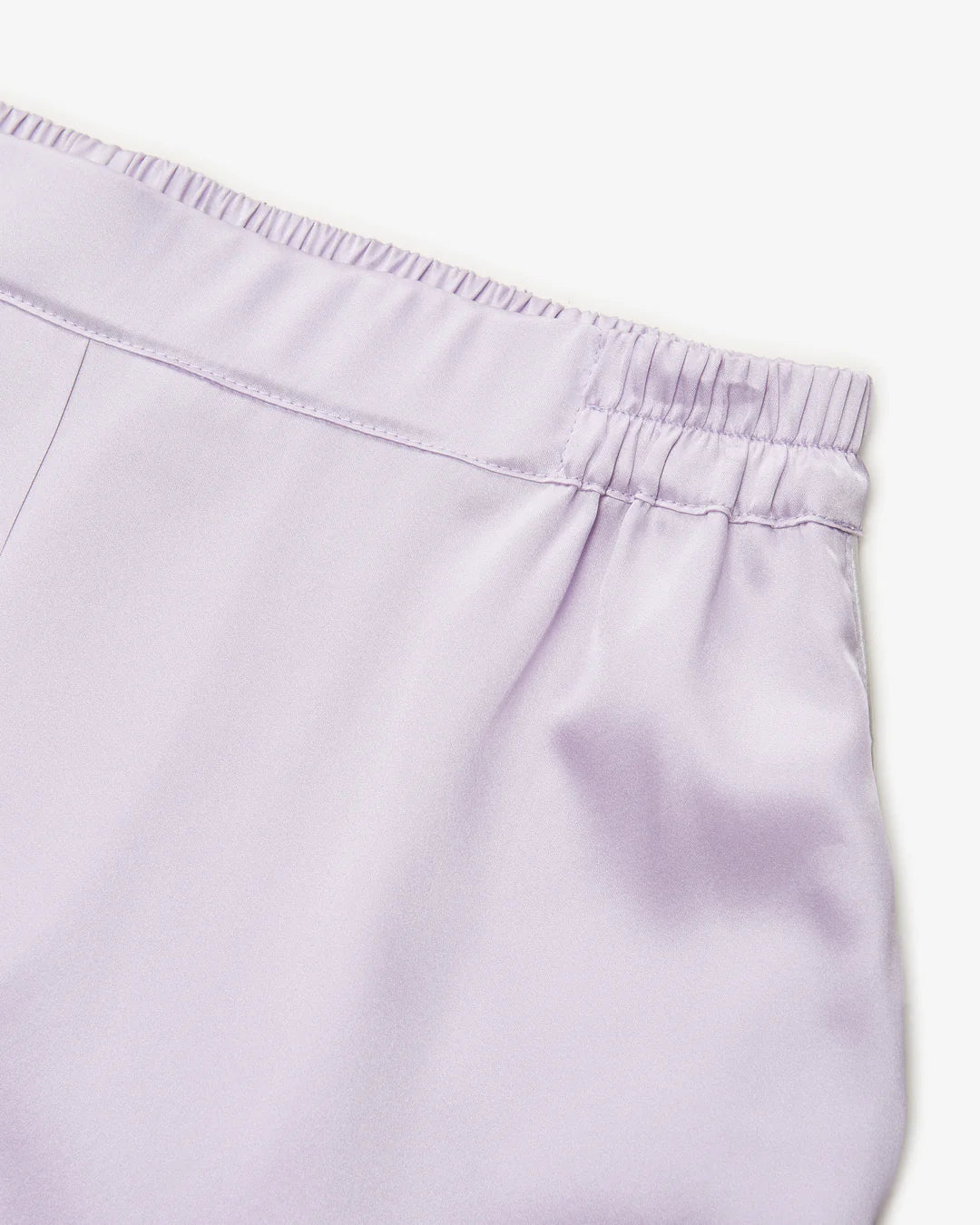 Pyjama Shorts "Henry" von biscuits. luxury essentials – Lilac / White