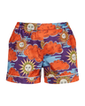 Pyjama Shorts "Henry" von biscuits. luxury essentials – Orange Sun