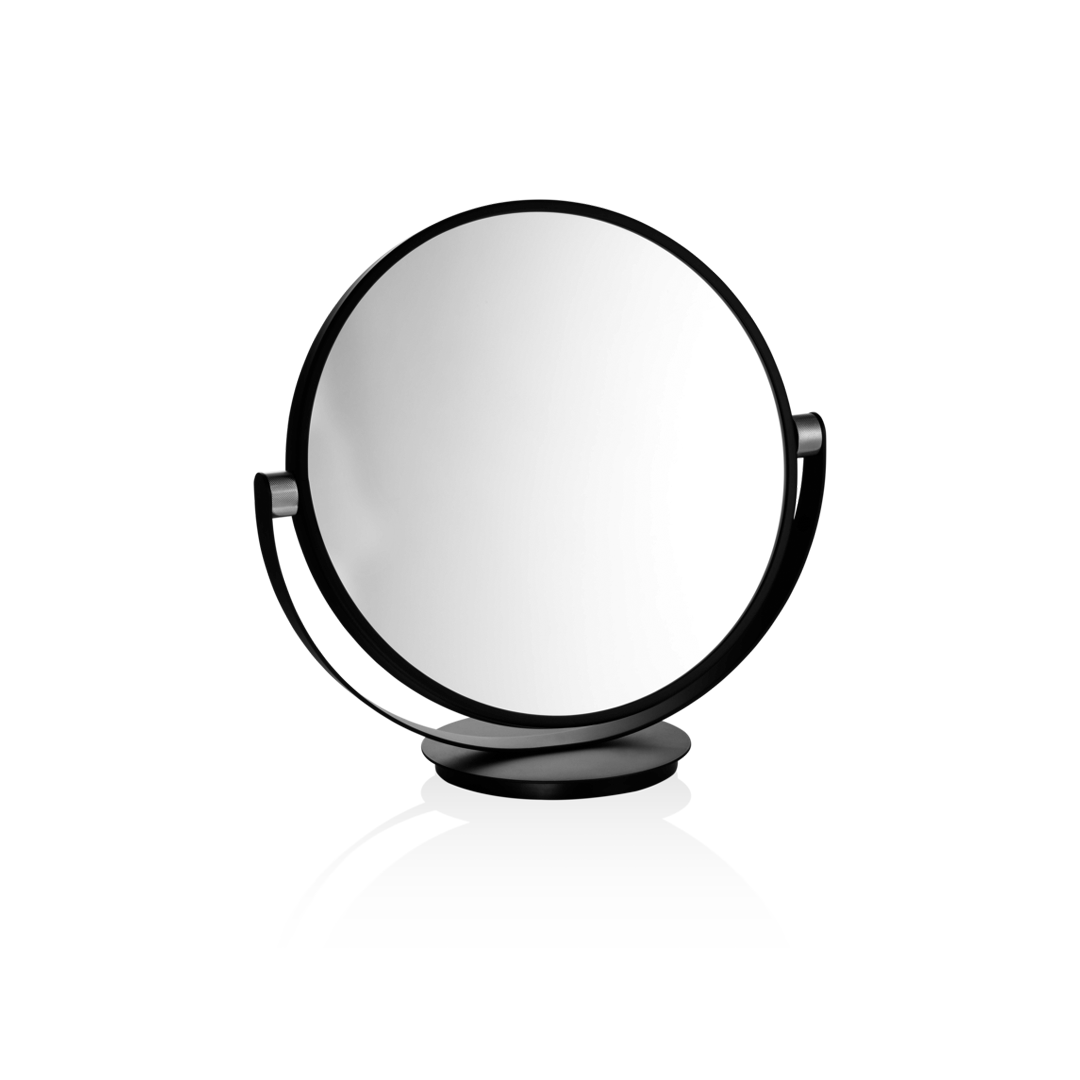 Decor Walther Tischspiegel "Vanity" – Schwarz matt/ Chrom