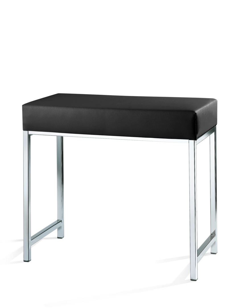 Decor Walther Sitzbank "DW66" – Chrom / Sitz schwarz
