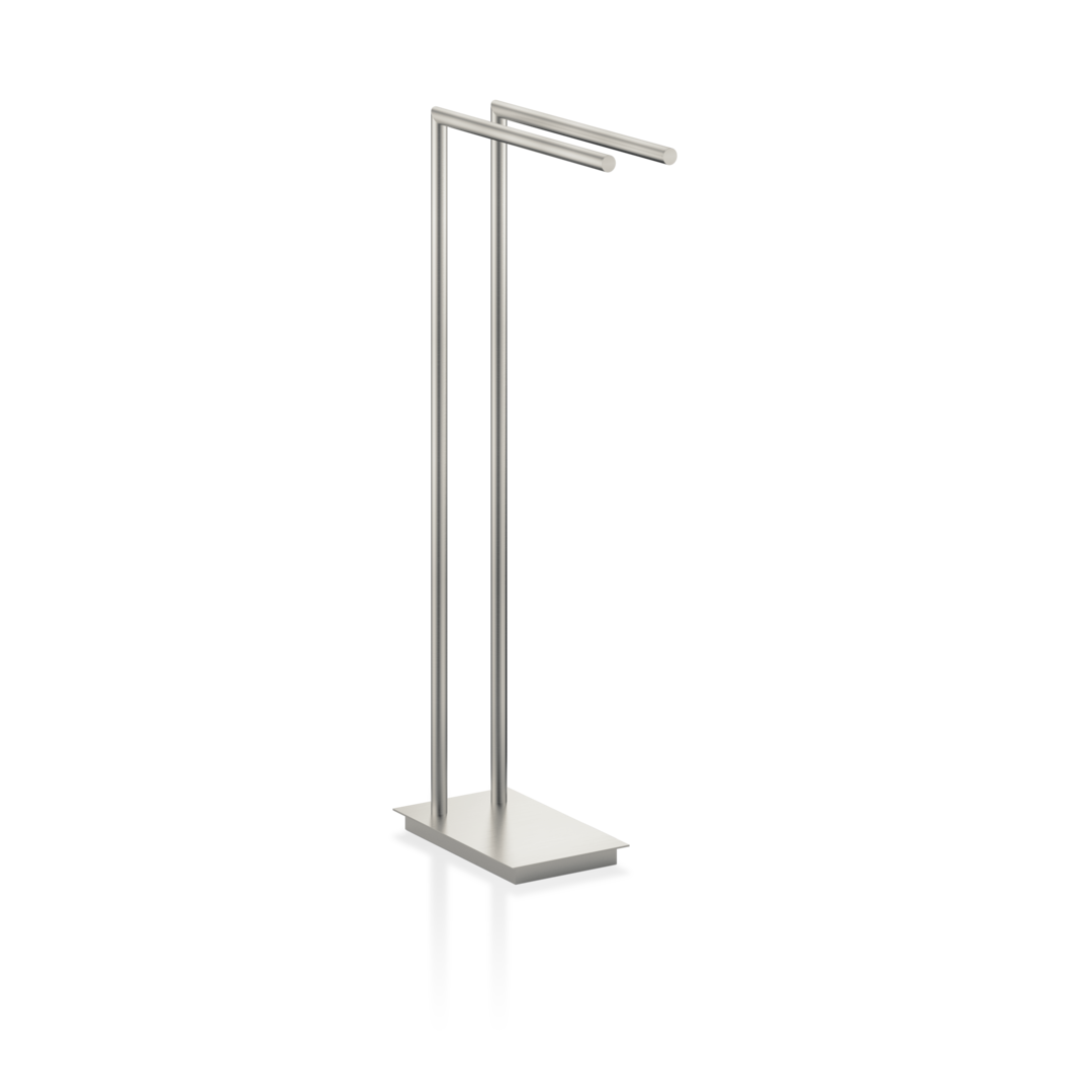 Decor Walther Handtuchständer "STRAIGHT 2" – Nickel satiniert